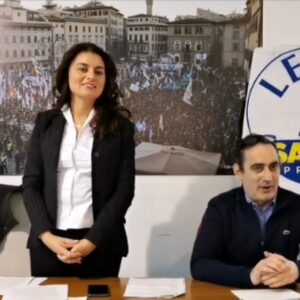 Susanna Ceccardi candidata della Lega per le regionali in Toscana